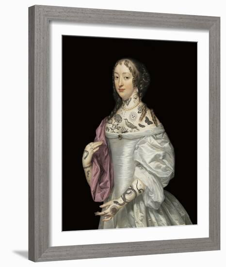 Painted Lady-Eccentric Accents-Framed Giclee Print