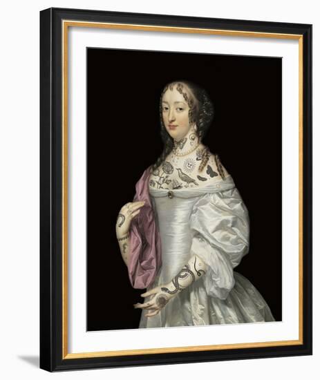 Painted Lady-Eccentric Accents-Framed Giclee Print