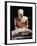 Painted Limestone Statuette of Scribe Seated, from Giza, Egypt-null-Framed Giclee Print