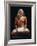 Painted Limestone Statuette of Scribe Seated, from Pharaoh Cheops' Period, from Giza, Egypt-null-Framed Giclee Print