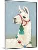 Painted Llama I-Jade Reynolds-Mounted Art Print