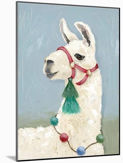 Painted Llama I-Jade Reynolds-Mounted Art Print