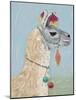 Painted Llama II-Jade Reynolds-Mounted Art Print