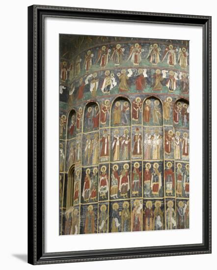 Painted Monastery of Sucevita, Moldavia and Southern Bucovina Area, Romania, Europe-Gary Cook-Framed Photographic Print