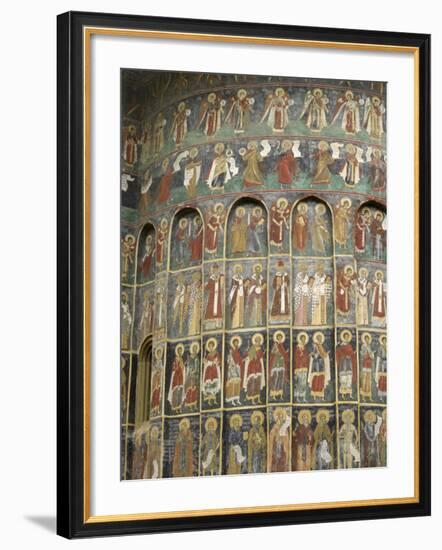 Painted Monastery of Sucevita, Moldavia and Southern Bucovina Area, Romania, Europe-Gary Cook-Framed Photographic Print