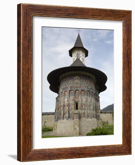 Painted Monastery of Sucevita, Moldavia, Southern Bucovina, Romania, Europe-Gary Cook-Framed Photographic Print