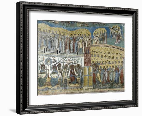 Painted Monastery of Voronet, Moldavia and Southern Bukovina, Romania, Europe-Gary Cook-Framed Photographic Print