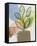 Painted Plants - Collage-Lottie Fontaine-Framed Stretched Canvas