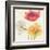 Painted Poppies V-Katie Pertiet-Framed Art Print