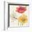 Painted Poppies V-Katie Pertiet-Framed Art Print