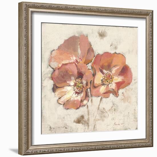 Painted Roses-Marietta Cohen-Framed Art Print