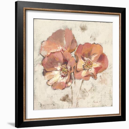 Painted Roses-Marietta Cohen-Framed Art Print