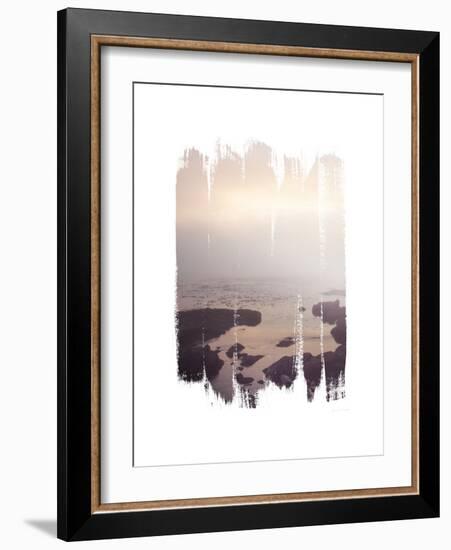 Painted Seaside II-Laura Marshall-Framed Premium Giclee Print