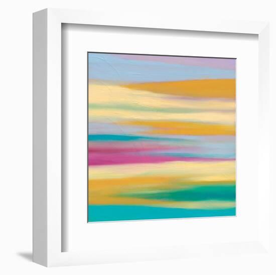 Painted Skies 2-Mary Johnston-Framed Giclee Print