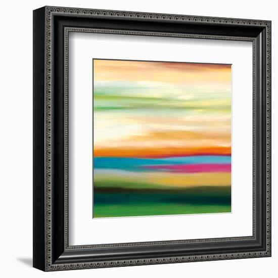 Painted Skies 3-Mary Johnston-Framed Giclee Print