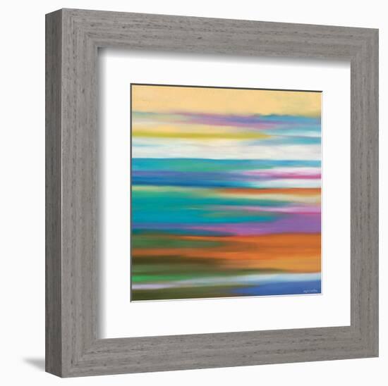 Painted Skies 4-Mary Johnston-Framed Giclee Print