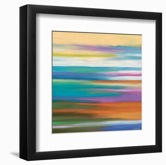 Painted Skies 4-Mary Johnston-Framed Giclee Print