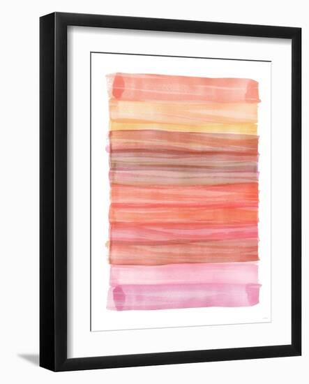 Painted Sky Abstract-Dan Meneely-Framed Art Print