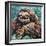 Painted Sloth I-Carolee Vitaletti-Framed Art Print