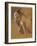 Painted Study of Male Nude, c.1800-John Constable-Framed Giclee Print