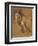 Painted Study of Male Nude, c.1800-John Constable-Framed Giclee Print