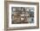 Painted tiles on the Clock Tower of the Gabriadze puppet theatre, Tbilisi, Georgia, Caucasus, Asia-G&M Therin-Weise-Framed Photographic Print