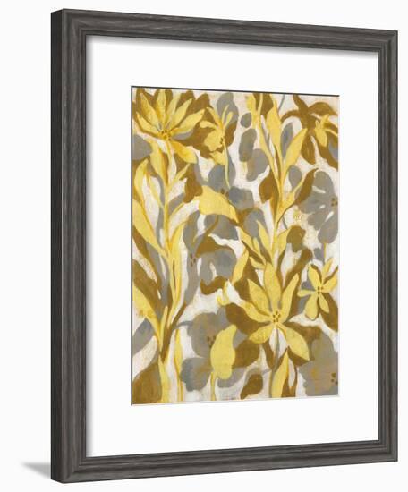 Painted Tropical Screen I-Silvia Vassileva-Framed Art Print