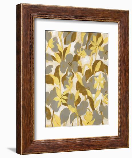 Painted Tropical Screen II-Silvia Vassileva-Framed Art Print