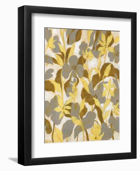 Painted Tropical Screen II-Silvia Vassileva-Framed Art Print