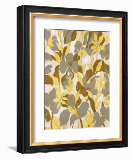 Painted Tropical Screen II-Silvia Vassileva-Framed Art Print