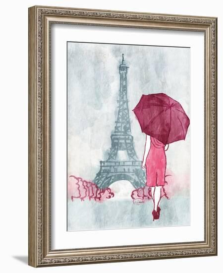 Painted Walk Away Mate-OnRei-Framed Art Print