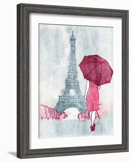 Painted Walk Away Mate-OnRei-Framed Art Print