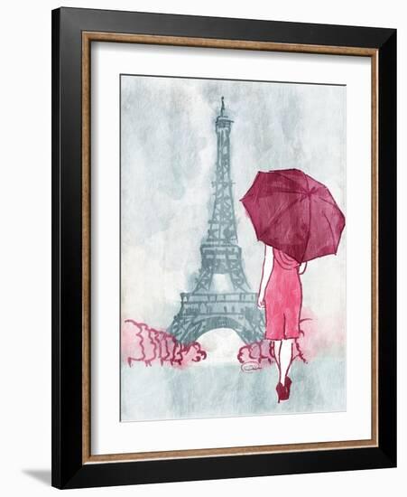 Painted Walk Away Mate-OnRei-Framed Art Print