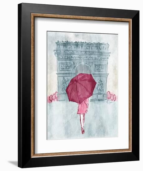 Painted Walk Away-OnRei-Framed Art Print