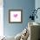 Painted Watercolor Heart-lozas-Framed Premium Giclee Print displayed on a wall