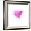 Painted Watercolor Heart-lozas-Framed Premium Giclee Print