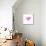 Painted Watercolor Heart-lozas-Mounted Art Print displayed on a wall