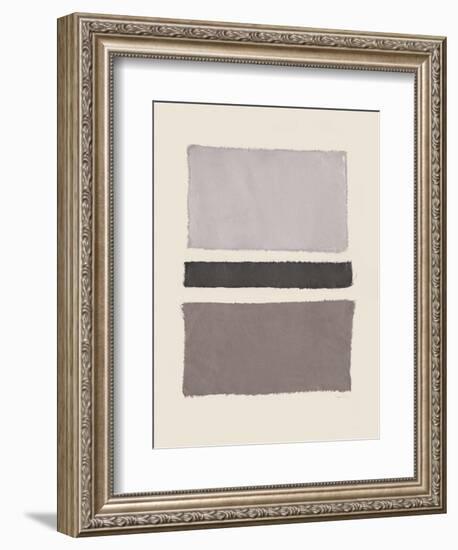 Painted Weaving IV Neutral-Piper Rhue-Framed Art Print