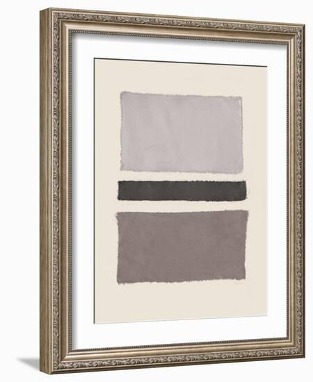 Painted Weaving IV Neutral-Piper Rhue-Framed Art Print