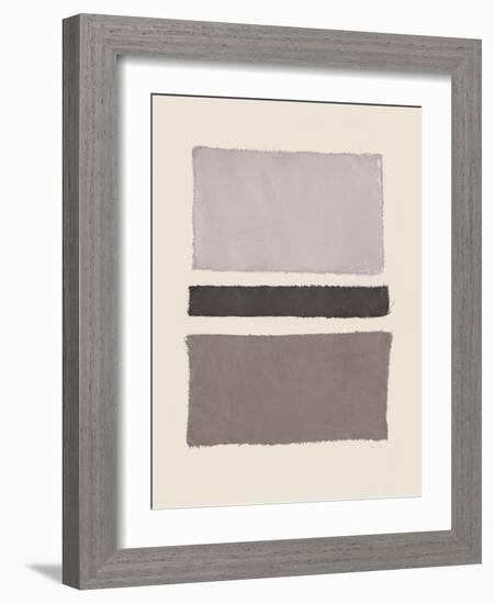 Painted Weaving IV Neutral-Piper Rhue-Framed Art Print