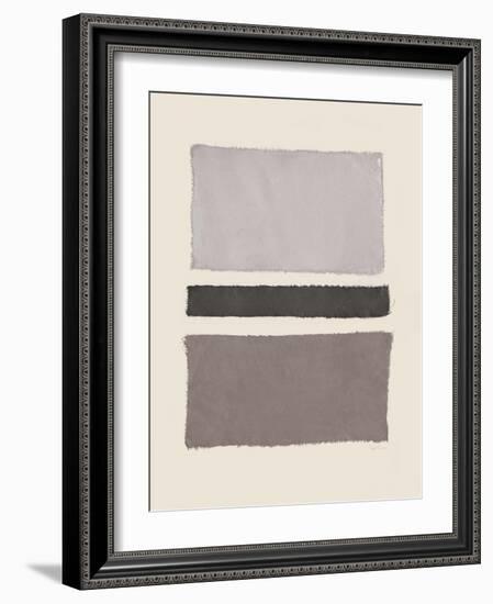 Painted Weaving IV Neutral-Piper Rhue-Framed Art Print