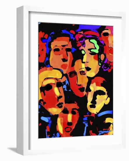 Painted Women-Diana Ong-Framed Giclee Print
