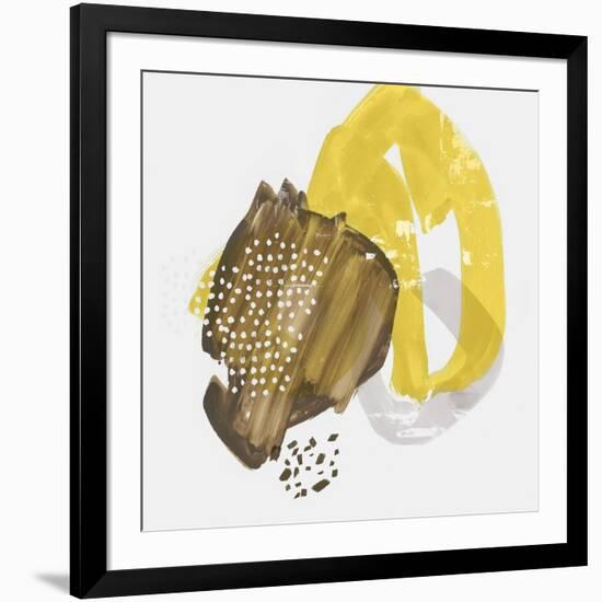 Painted Yellow I-PI Studio-Framed Premium Giclee Print