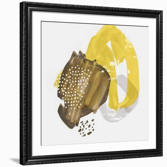 Painted Yellow I-PI Studio-Framed Premium Giclee Print