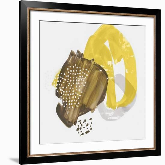 Painted Yellow I-PI Studio-Framed Premium Giclee Print