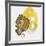 Painted Yellow I-PI Studio-Framed Premium Giclee Print