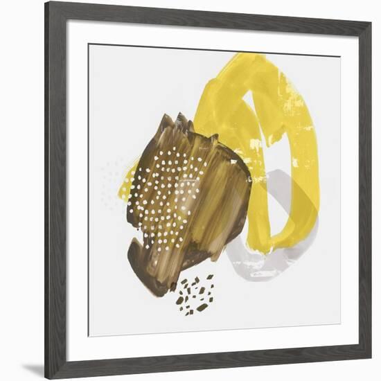 Painted Yellow I-PI Studio-Framed Premium Giclee Print