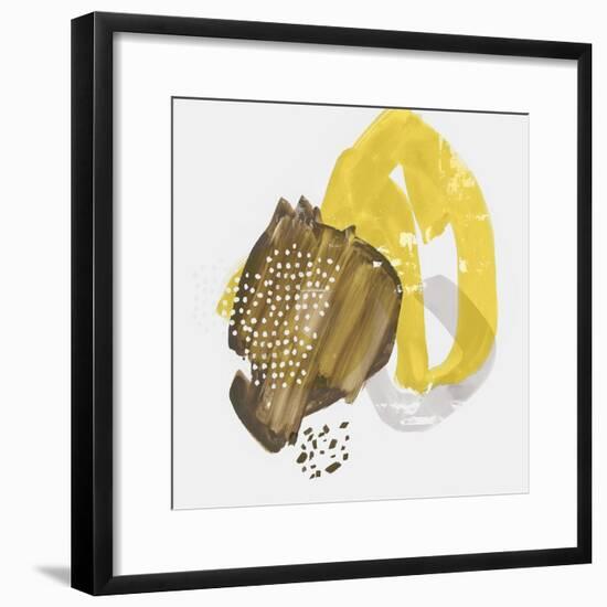 Painted Yellow I-PI Studio-Framed Art Print