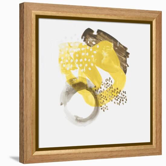 Painted Yellow II-PI Studio-Framed Stretched Canvas