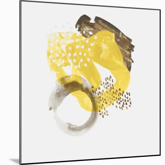 Painted Yellow II-PI Studio-Mounted Art Print